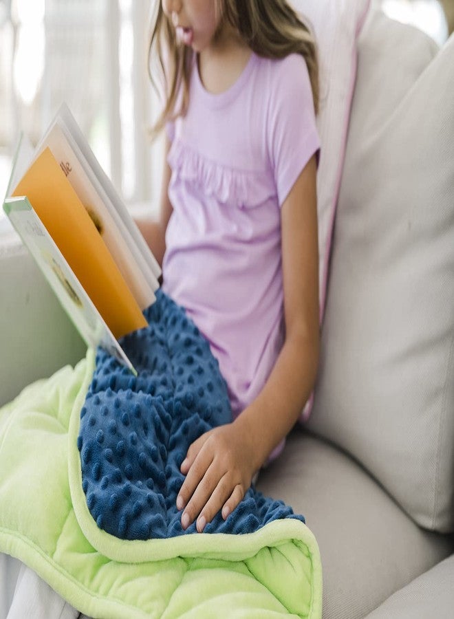 MindWare Sensory Genius Weighted Lap Pad - 24” x 19 1/2” 5 pounds - Ideal for Kids & Adults - Sensory Pad for Kids - Great for Classroom, Work or Home - Ages 5 & Up - Image 2